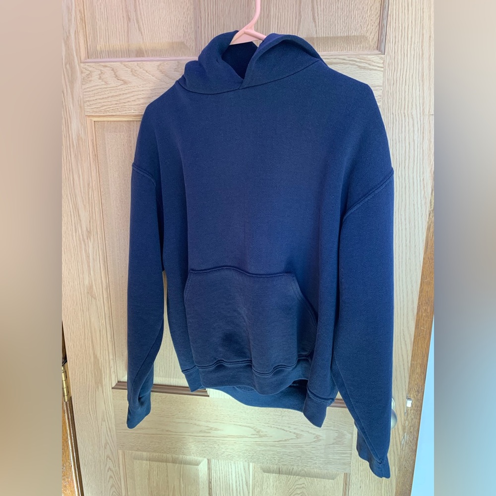 Vintage Russell Athletic Cropped Boxy Hoodie
